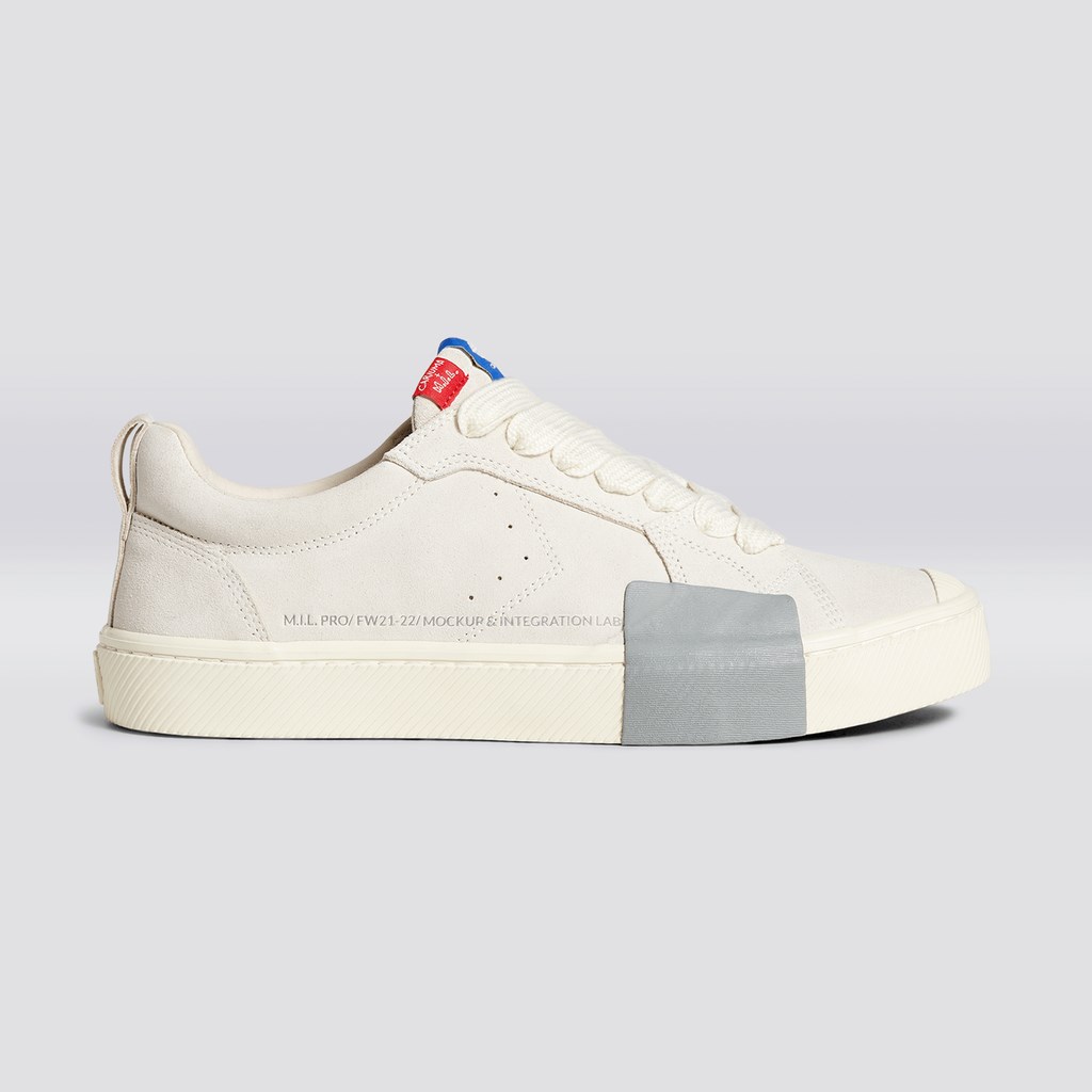 OCA LOW Cariuma Low Top Daim Off-White Vintage Homme | PHS-2482766